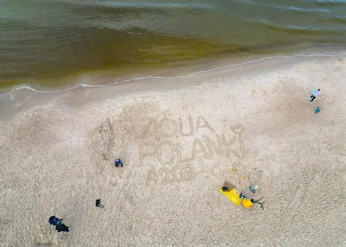 Polanki Aqua Z Bezplatnym Basenem, Bawialnia, Parkingiem I Fitness Apartamento *